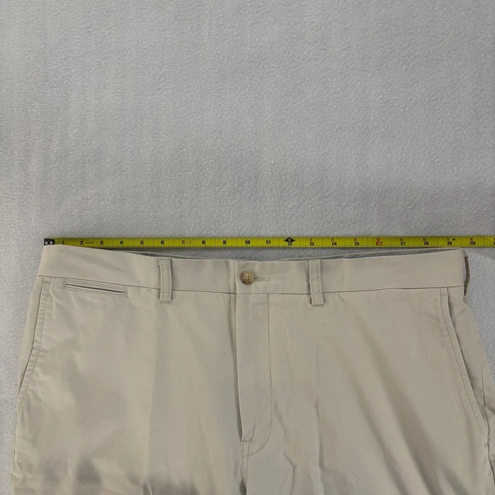 Polo Ralph Lauren Mens 38x32 Stretch Classic Fit Chino Pants Tan Khaki Cotton